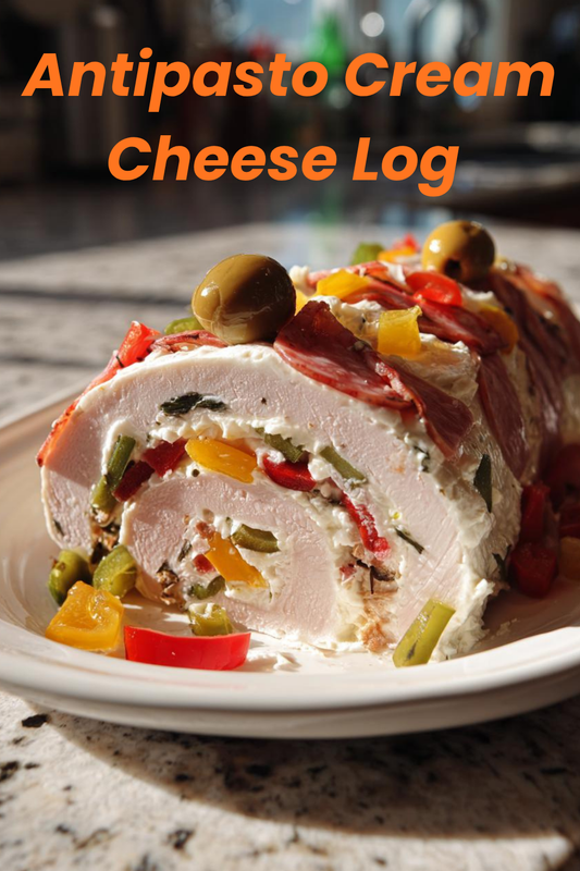 Antipasto Cream Cheese Log Recipe