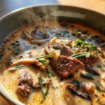 Beef Stroganoff Soup