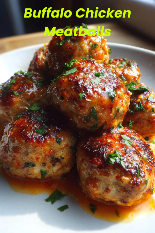 Buffalo Chicken Meatballs