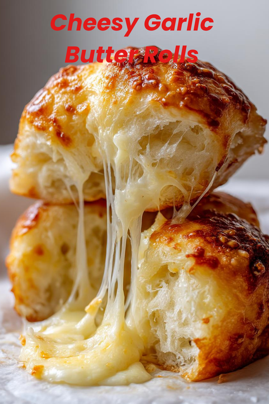 Cheesy Garlic Butter Rolls