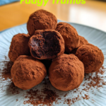 Chocolate Ricotta Fudgy Truffles