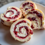 Christmas Cranberry Pinwheels