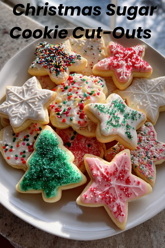 Christmas Sugar Cookie Cut-Outs Recipe