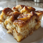Cinnamon Apple French Toast Casserole