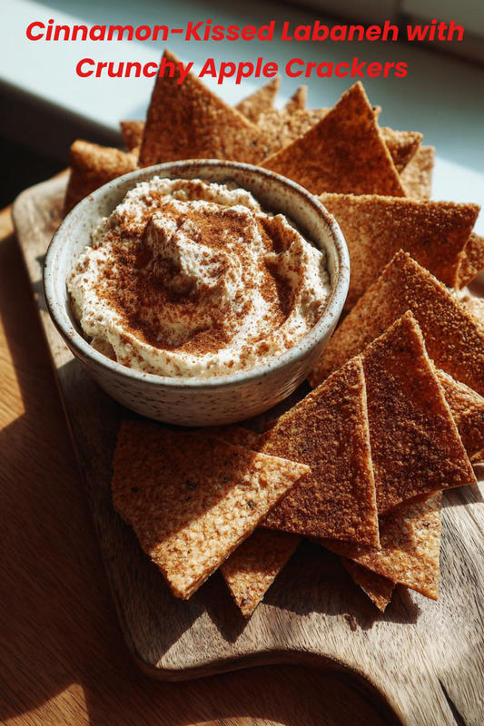 Cinnamon-Kissed Labaneh and Apple Crackers