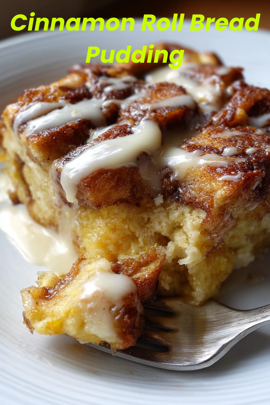 Cinnamon Roll Bread Pudding