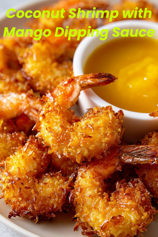 Coconut Shrimp with Mango Dipping Sauce