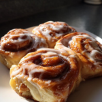 Cozy Apple Butter Cinnamon Rolls Breakfast