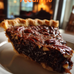 Dark Chocolate Pecan Pie