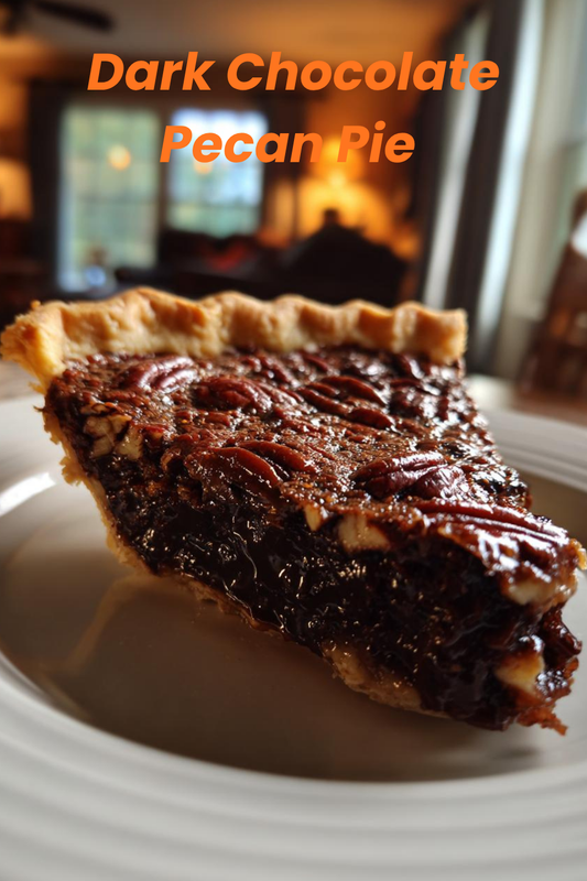 Dark Chocolate Pecan Pie
