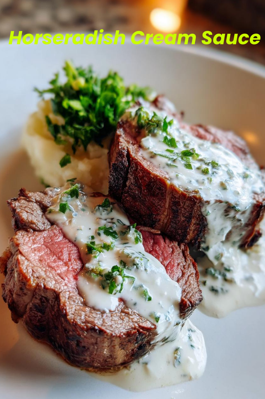 Easy Homemade Horseradish Cream Sauce for Beef Tenderloin & Prime Rib