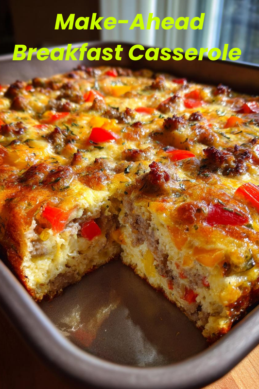Easy Make-Ahead Breakfast Casserole