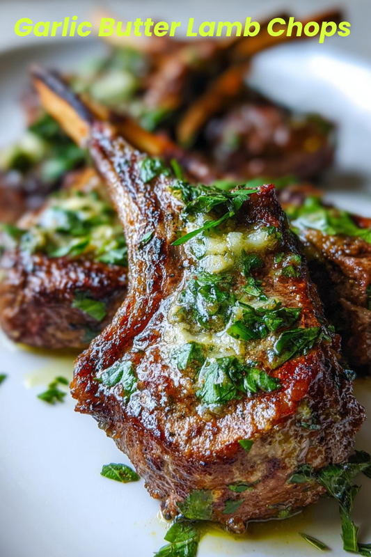 Garlic Butter Lamb Chops Recipe