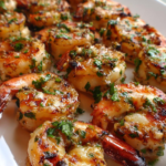 Garlic Butter Shrimp Skewers