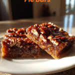 Gooey Vegan Pecan Pie Bars