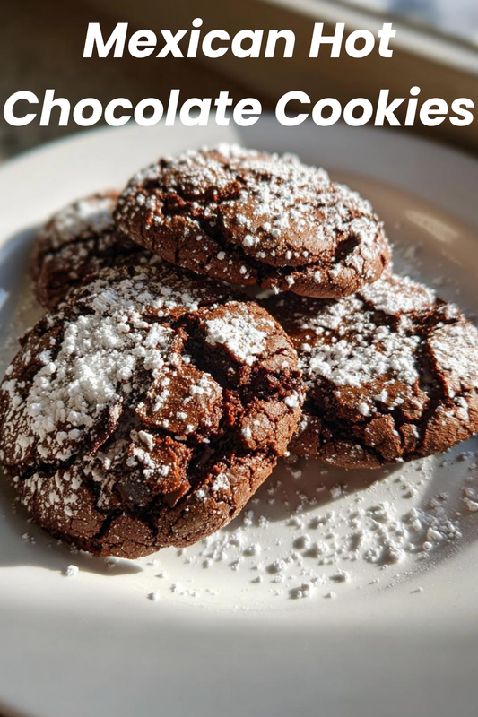 Mexican Hot Chocolate Cookies