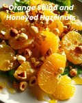 Orange Salad with Honeyed Hazelnuts