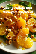 Orange Salad with Honeyed Hazelnuts