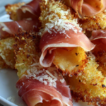 Parmesan Crisps with Prosciutto