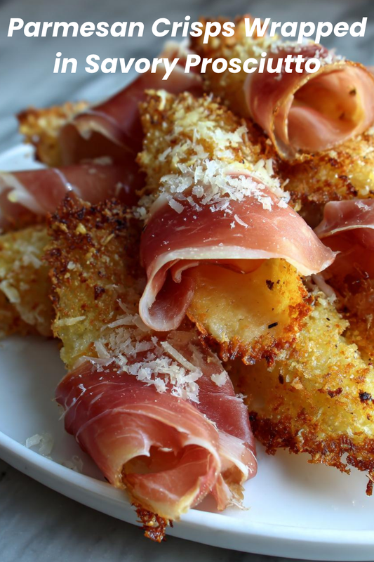 Parmesan Crisps with Prosciutto