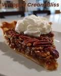 Pecan Pie with Whipped Cream