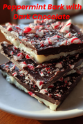 Peppermint Bark with Dark Chocolate
