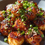 Quick and Easy Honey Garlic Salmon Bites