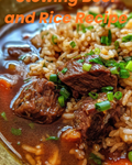 Stewing Beef and Rice