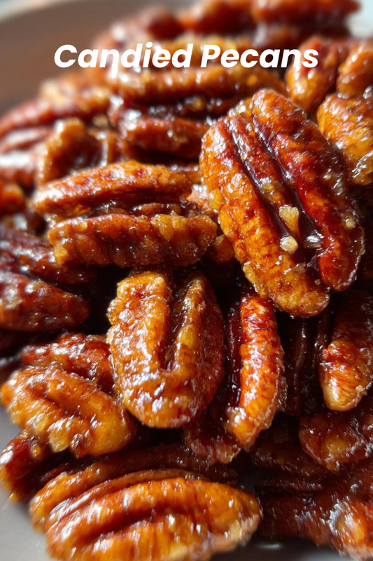 Sweet & Crunchy Candied Pecans