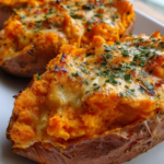 Twice Baked Sweet Potatoes