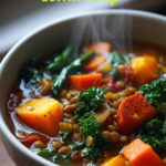 Winter Vegetable & Lentil Soup