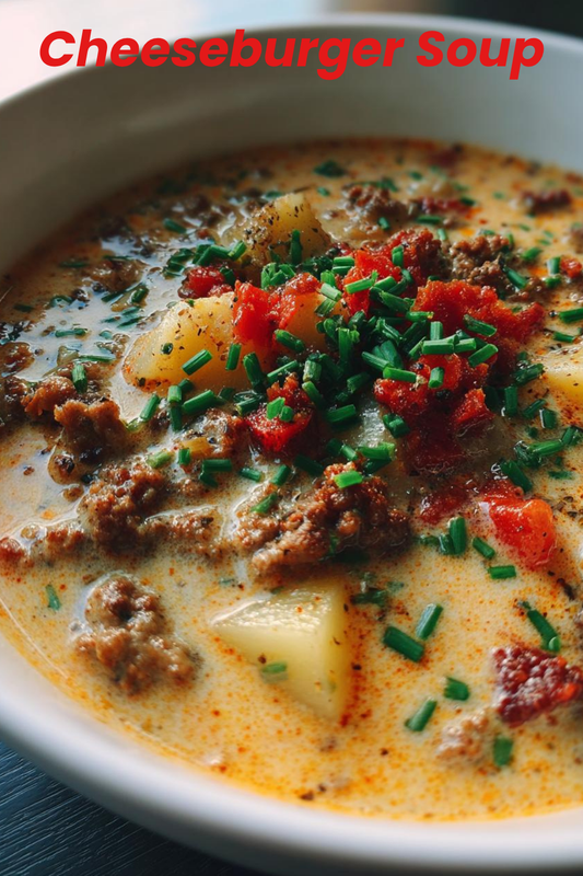 cheeseburger soup recipe