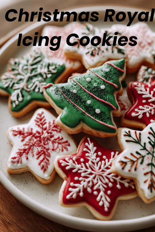 christmas royal icing cookies