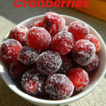 sugared cranberries