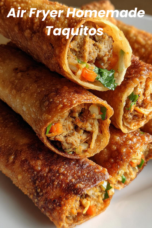 AIR FRYER HOMEMADE TAQUITOS