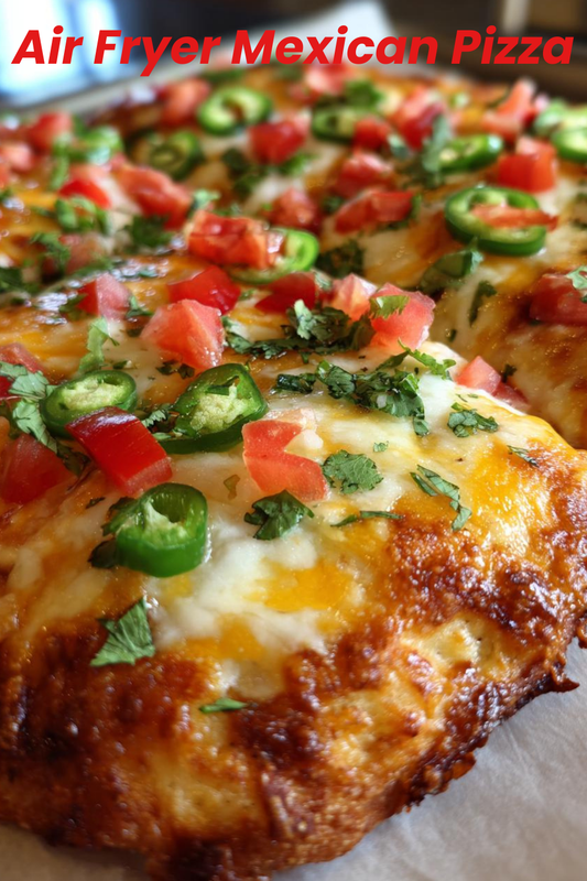 AIR FRYER MEXICAN PIZZA