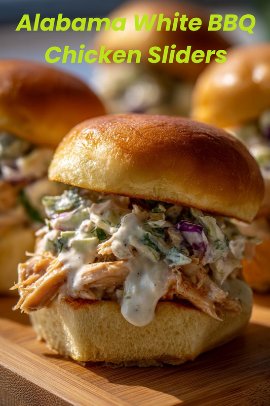 Alabama White BBQ Chicken Sliders