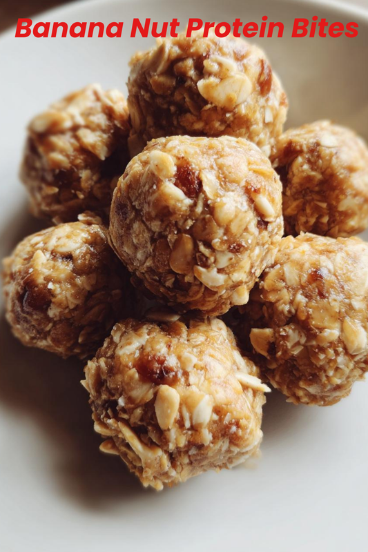Banana Nut Protein Bites