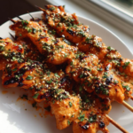 Bang Bang Chicken Skewers