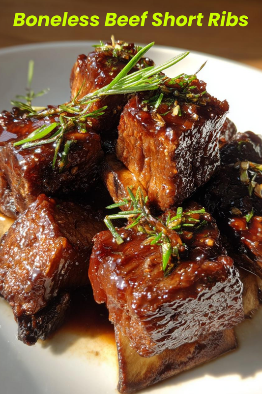 Boneless Beef Short Ribs Recipe