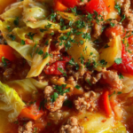 CABBAGE ROLL SOUP