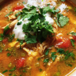 CHICKEN ENCHILADA SOUP