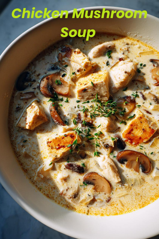 CHICKEN MUSHROOM SOUP