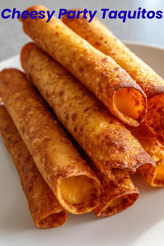 Cheesy Party Taquitos