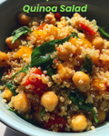 Chickpea Basil Quinoa Salad