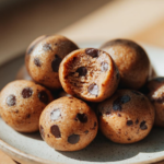 Chocolate Chip Cookie Dough Protein Bites