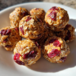 Cranberry Protein Bites