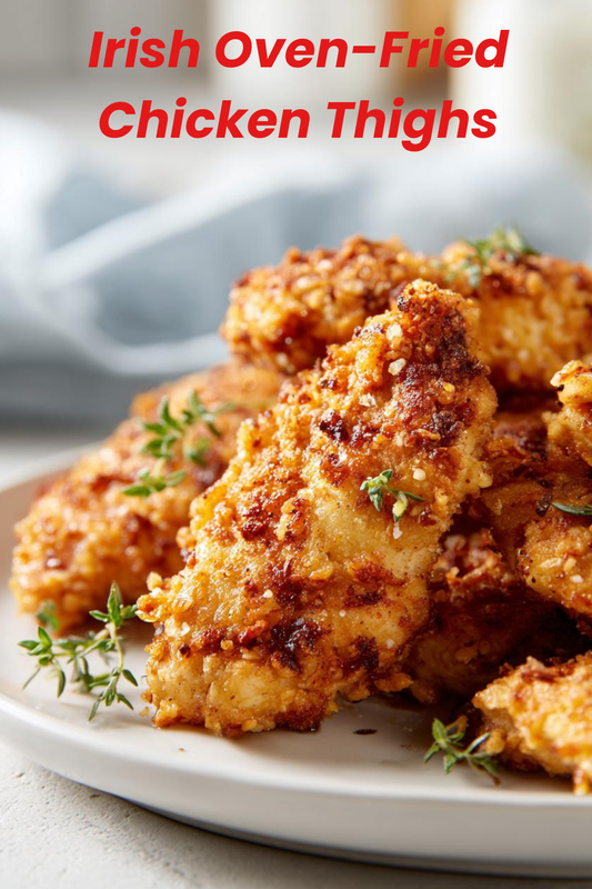Crispy Irish Oven-Fried Chicken Thighs
