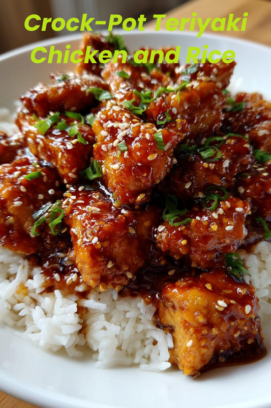 Crock-Pot Teriyaki Chicken and Rice