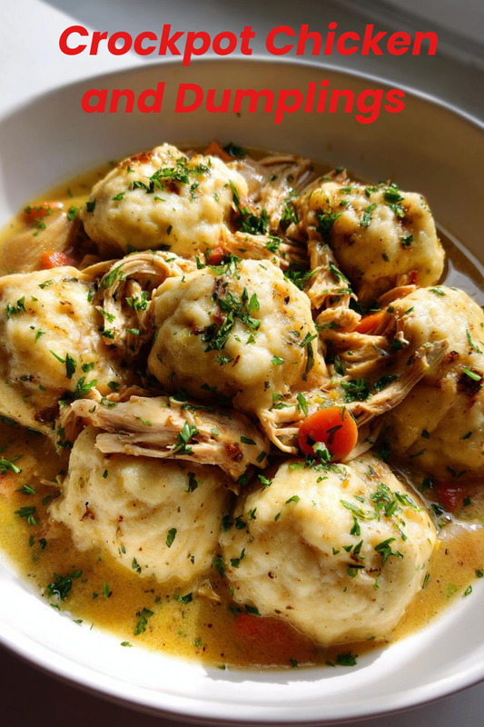Crockpot Chicken and Dumplings